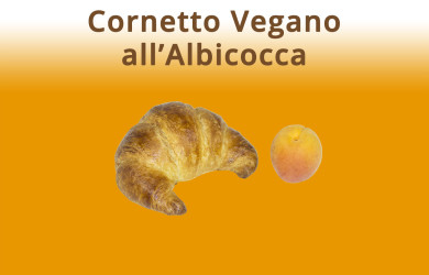 Cornetto Vegano all'Albicocca